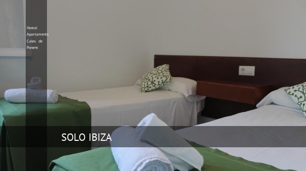 Hostal Apartaments Cales de Ponent mejor-precio