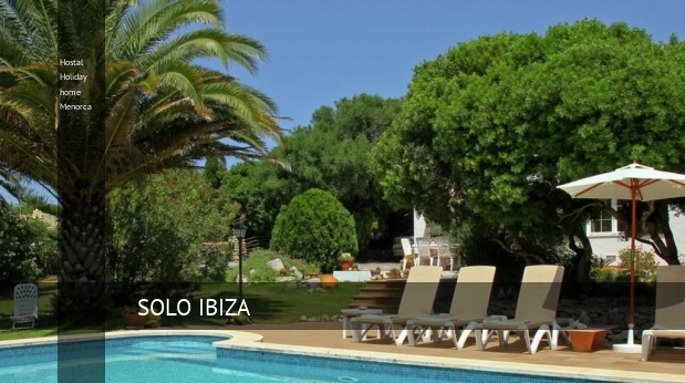 Holiday home Menorca 